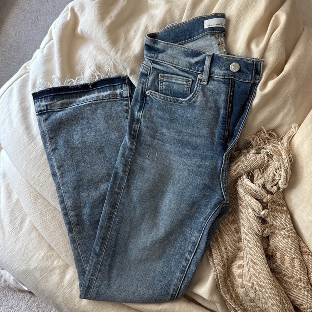 LOFT Medium Wash Blue Denim Jeans